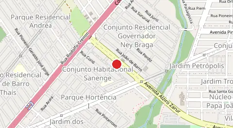 Mapa de Jardim Santa Cruz