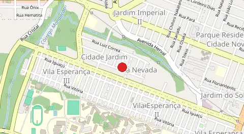 Mapa de Cidade Jardim