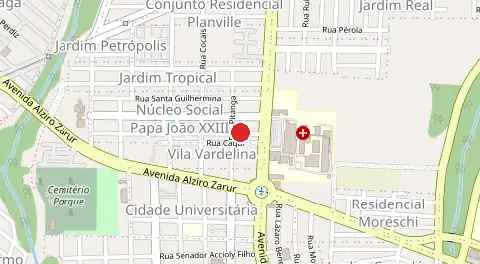 Mapa de Jardim Tropical
