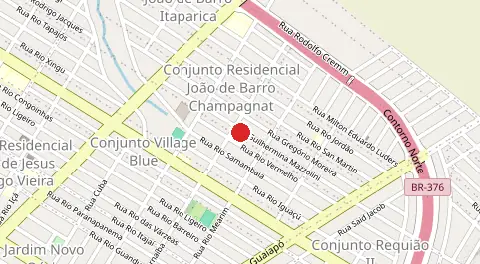 Mapa de Jardim Piata