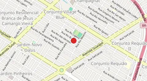 Mapa de Parque Residencial Tuiuti