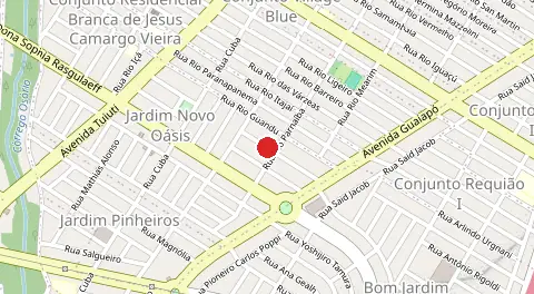 Mapa de Jardim Novo Oasis