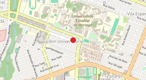 Mapa de Jardim Universitario