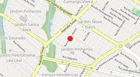 Mapa de Jardim Pinheiros