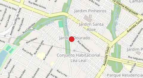 Mapa de Jardim Dourados