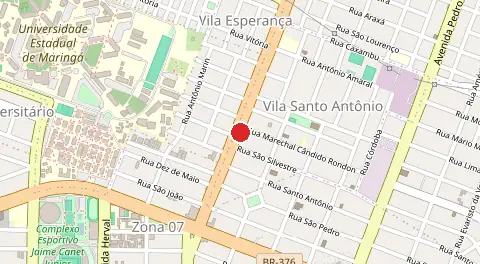 Mapa de Vila Santo Antônio