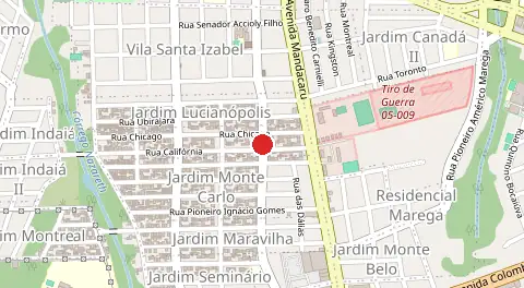 Mapa de Jardim Los Angeles