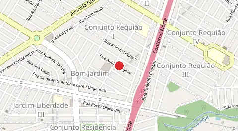 Mapa de Bom Jardim