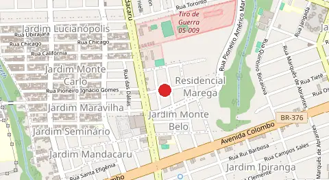 Mapa de Vila Progresso