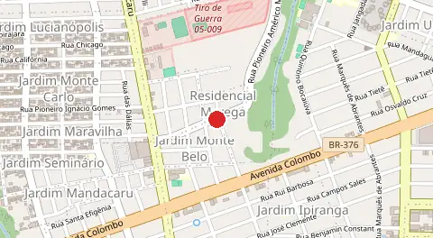Mapa de Jardim Monte Belo