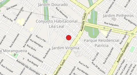 Mapa de Jardim Tupinamba