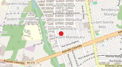 Mapa de Jardim Seminario