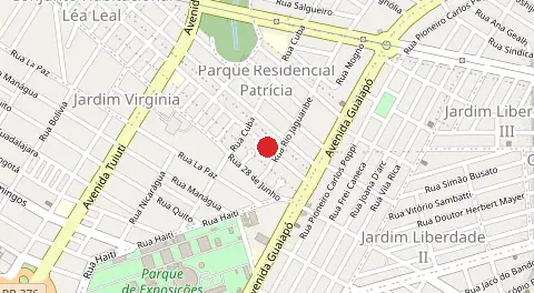 Mapa de Conjunto Habitacional Lea Leal