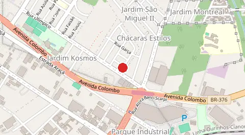 Mapa de Jardim Aurora