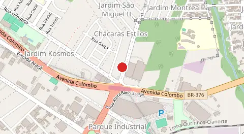 Mapa de Chácara Estilo