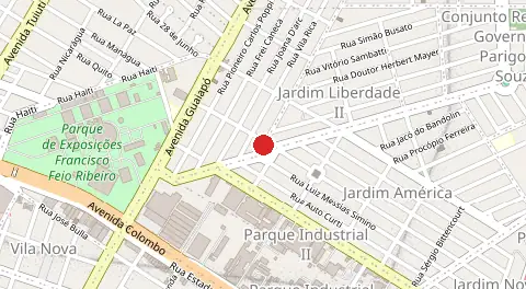 Mapa de Jardim Liberdade