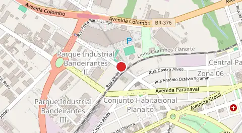 Mapa de Parque Industrial Bandeirantes 2