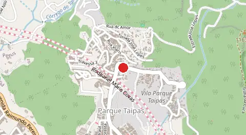 Mapa de Sítio Pedro Velho