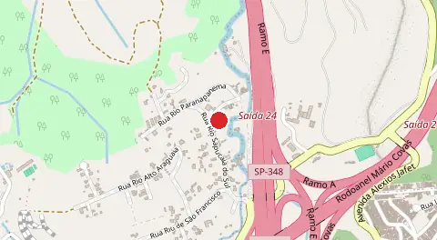 Mapa de Chácara Jaragua