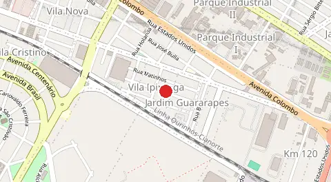 Mapa de Vila Ipiranga