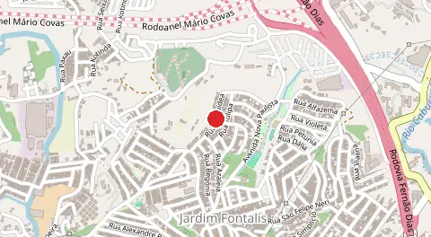 Mapa de Jardim Flor de Maio