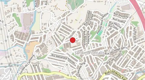 Mapa de Jardim Estrela Dalva