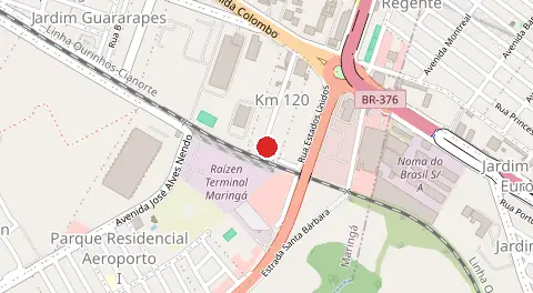 Mapa de Vila Cafelandia