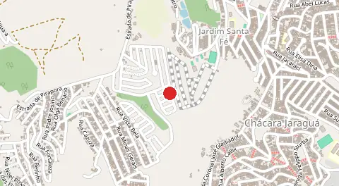 Mapa de Residencial das Orquideas