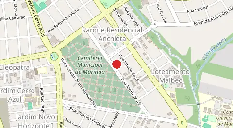 Mapa de Vila Bosque