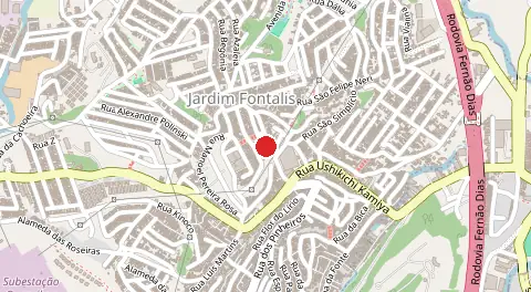 Mapa de Jardim Fontalis