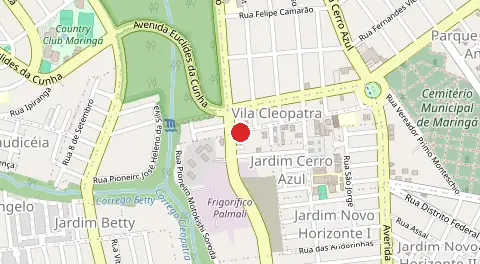 Mapa de Vila Cleopatra
