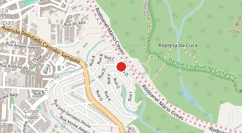 Mapa de Loteamento Vitória Regia