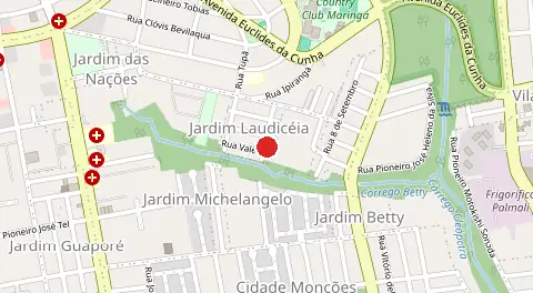 Mapa de Jardim Alamar
