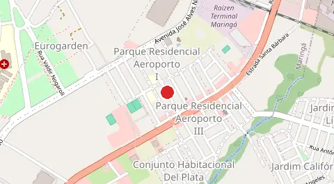 Mapa de Parque Residencial Aeroporto
