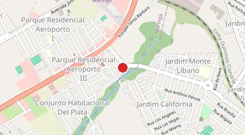 Mapa de Jardim Bertioga