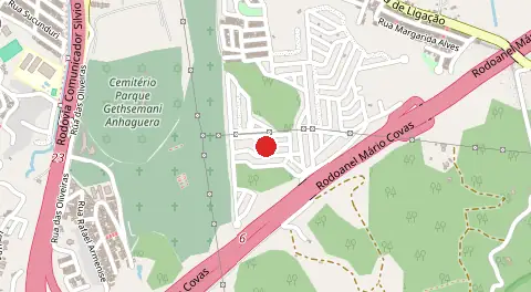 Mapa de Residencial Parque da Vitória Sol Nascente