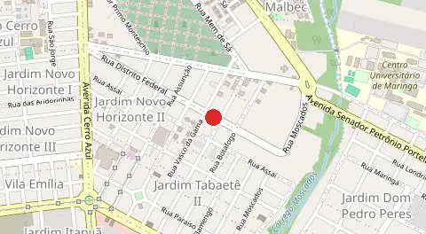 Mapa de Chácara Assai
