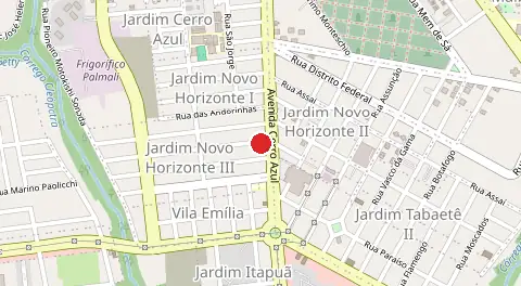 Mapa de Jardim Novo Horizonte