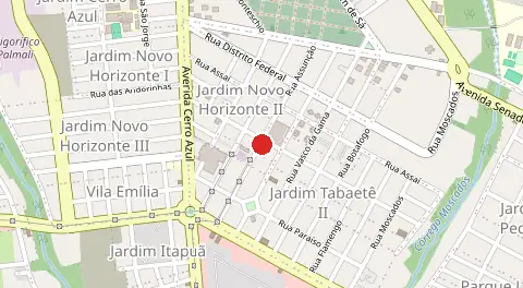 Mapa de Jardim Tabaete