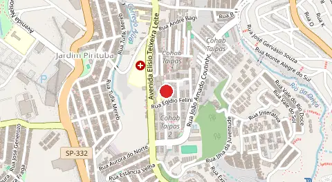 Mapa de Conjunto Habitacional Brigadeiro Eduardo Gomes