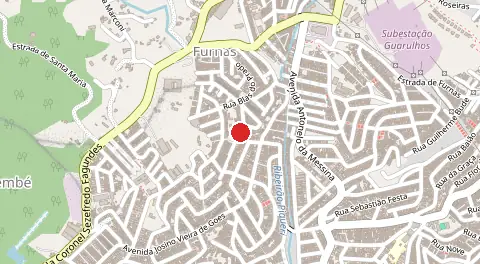 Mapa de Jardim Sandra Maria