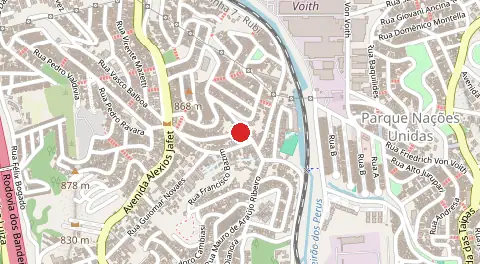 Mapa de Jardim Santa Lucrecia
