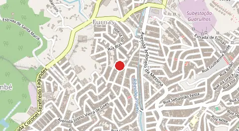 Mapa de Vila Dona Augusta