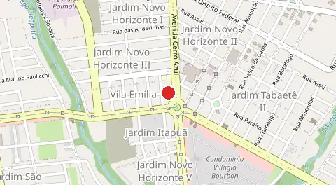 Mapa de Vila Emilia