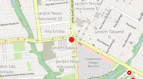 Mapa de Jardim Itapua