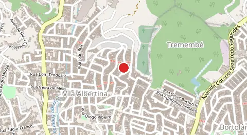 Mapa de Jardim Sant0 Alberto