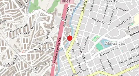 Mapa de Jardim Vila Galvao