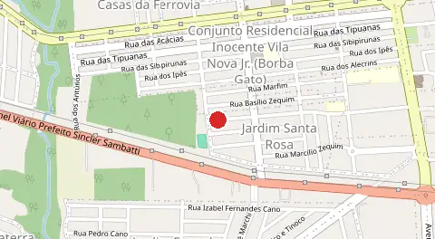 Mapa de Jardim Santa Rosa