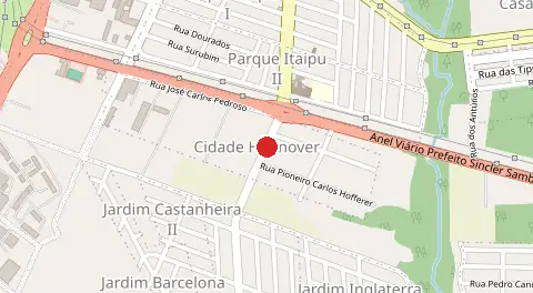 Mapa de Jardim Hanover