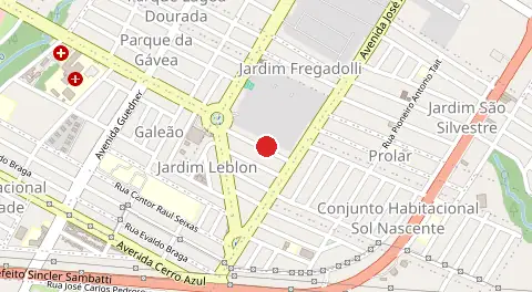 Mapa de Jardim Fregadolli